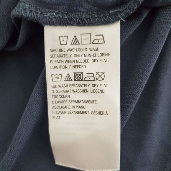 Susan Graver Womens Liquid Knit Tunic Top Size 2X Chiffon Tiers Lace Sleeves - Picture 4 of 9